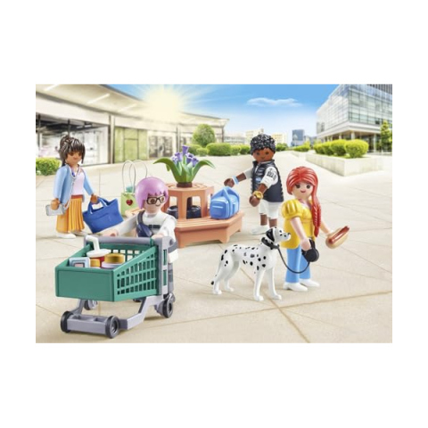 Playmobil MyFigures Shopping 71541 – Set Centro Commerciale