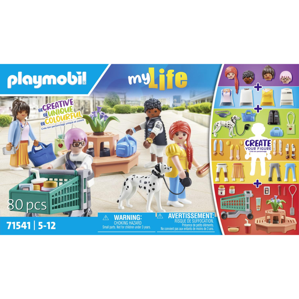 Playmobil MyFigures Shopping 71541 – Set Centro Commerciale