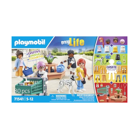 Playmobil MyFigures Shopping 71541 – Set Centro Commerciale