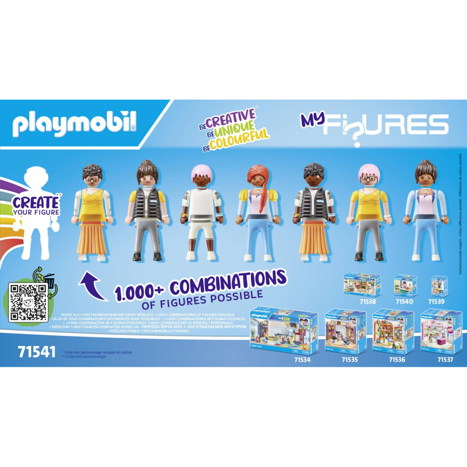 Playmobil MyFigures Shopping 71541 – Set Centro Commerciale