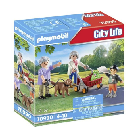 Playmobil City Life Nonni con Nipote 70990