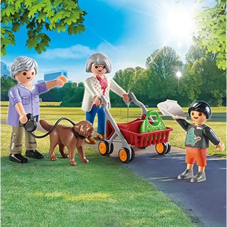 Playmobil City Life Nonni con Nipote 70990