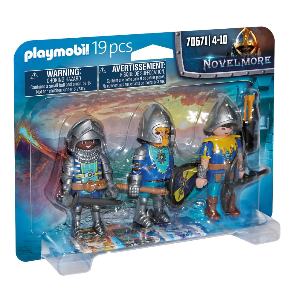 PLAYMOBIL Novelmore playset cavalieri con 19 pezzi