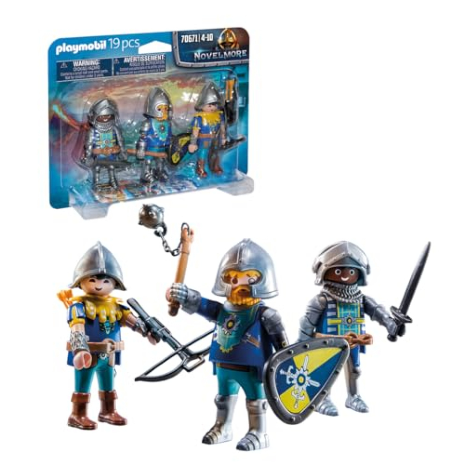 PLAYMOBIL Novelmore playset cavalieri con 19 pezzi