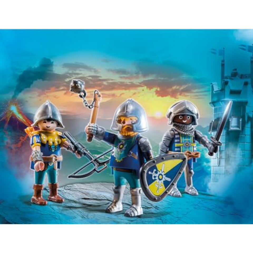 PLAYMOBIL Novelmore playset cavalieri con 19 pezzi