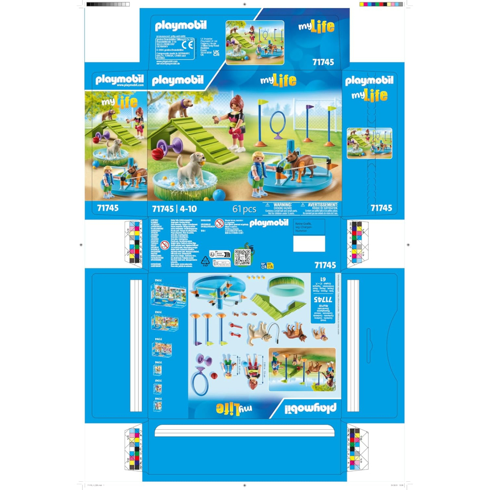 Playmobil My Life Parco Giochi per Cani 71745