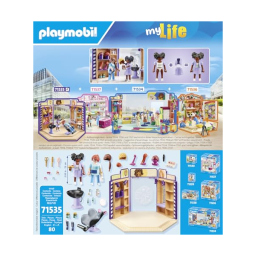 Playmobil myLife Parrucchiera 71535 – Salone con Accessori