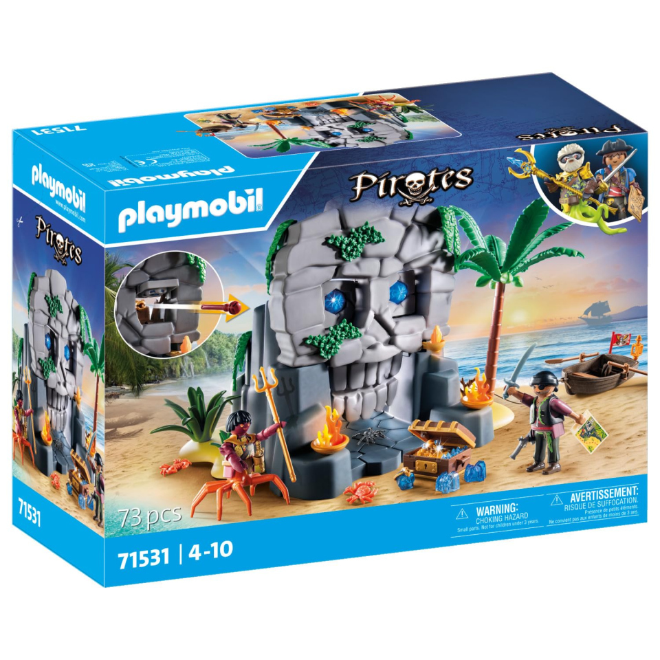Playmobil Pirates 71531 – Isola del Teschio di Cristallo