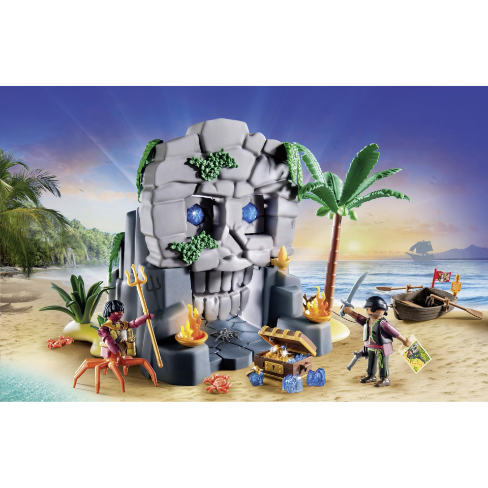 Playmobil Pirates 71531 – Isola del Teschio di Cristallo