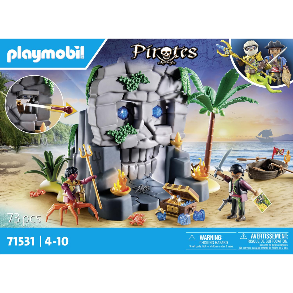 Playmobil Pirates 71531 – Isola del Teschio di Cristallo