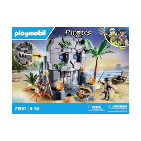 Playmobil Pirates 71531 – Isola del Teschio di Cristallo