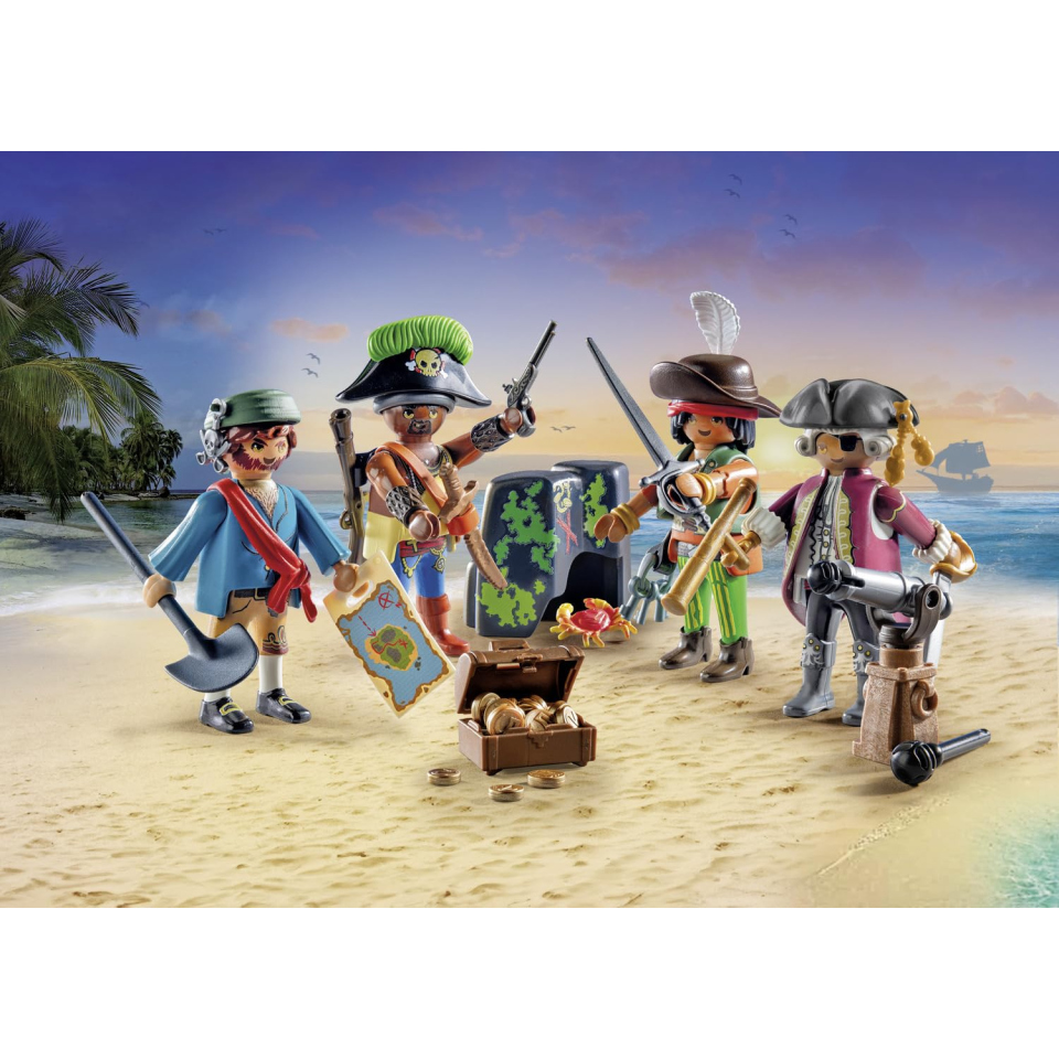 Playmobil Pirates MyFigures 71533 – Set Pirati Personalizzabili
