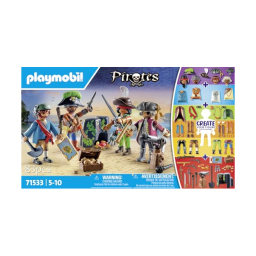 Playmobil Pirates MyFigures 71533 – Set Pirati Personalizzabili