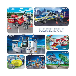 Playmobil City Action Polizia Subacquea con Tesoro 72078