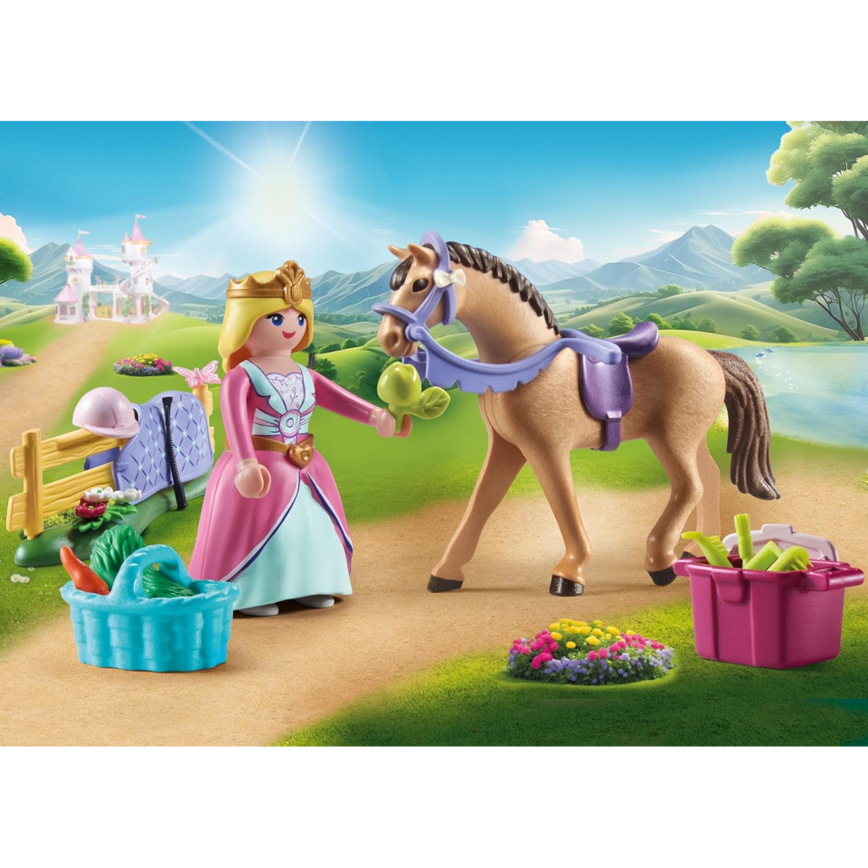 Playmobil Princess Magic – Principessa con Cavallo 71801