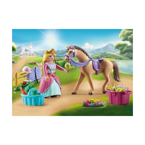 Playmobil Princess Magic – Principessa con Cavallo 71801