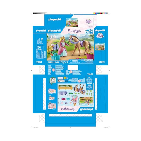 Playmobil Princess Magic – Principessa con Cavallo 71801