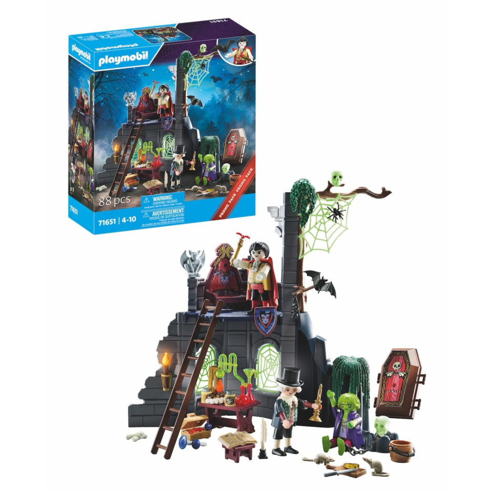 Playmobil Rovine Spettrali 71651 – Playset Halloween con 3 Personaggi