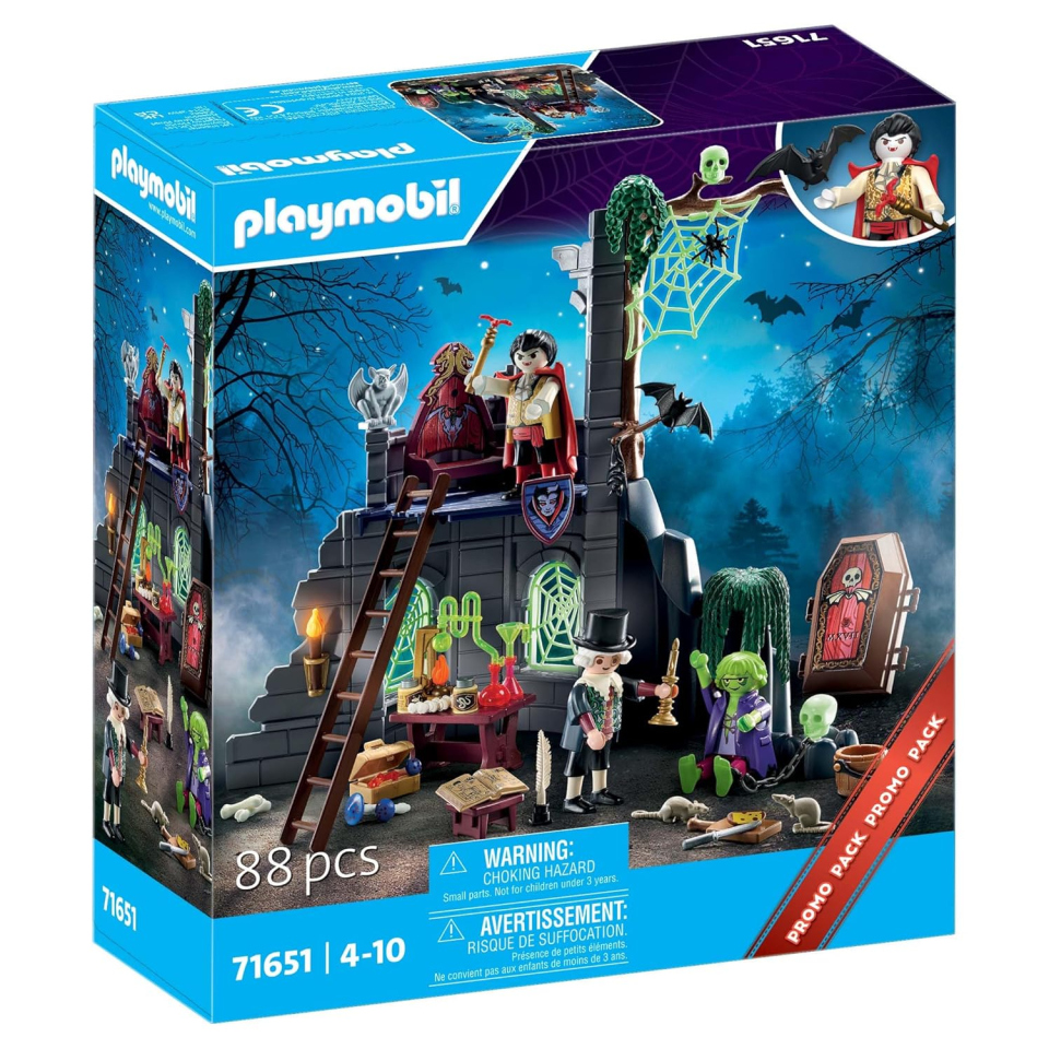 Playmobil Rovine Spettrali 71651 – Playset Halloween con 3 Personaggi