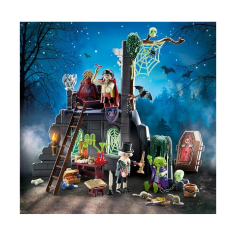 Playmobil Rovine Spettrali 71651 – Playset Halloween con 3 Personaggi