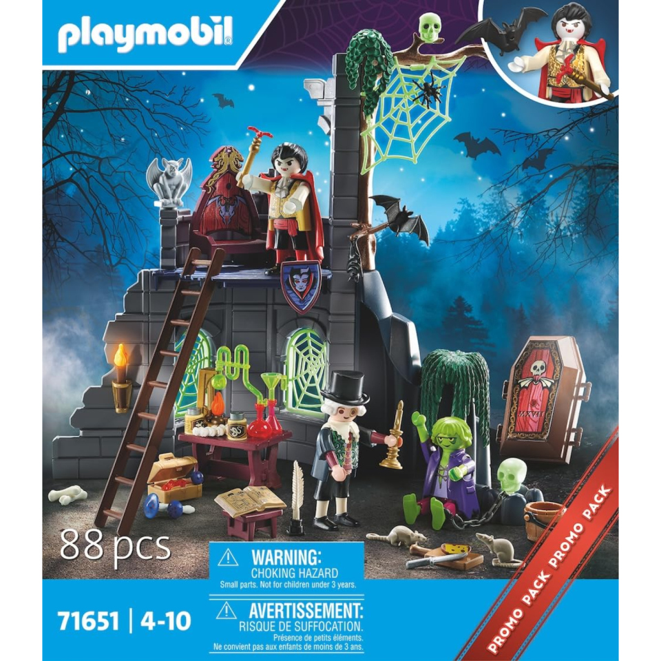 Playmobil Rovine Spettrali 71651 – Playset Halloween con 3 Personaggi