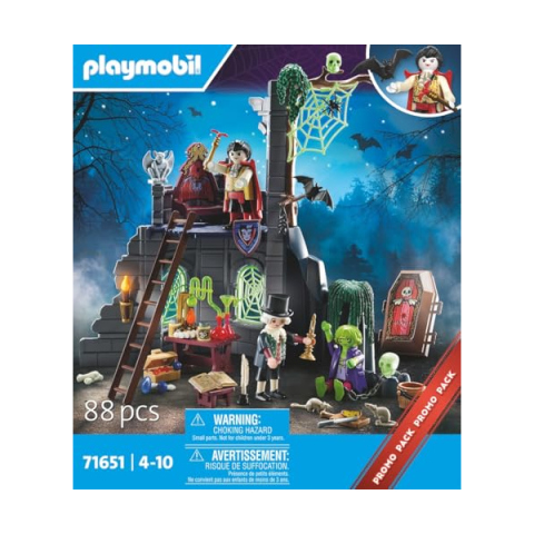 Playmobil Rovine Spettrali 71651 – Playset Halloween con 3 Personaggi