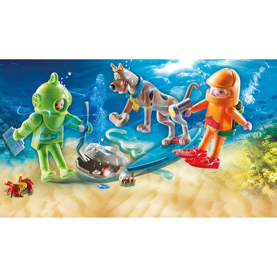 Playmobil Scooby-Doo Captain Cutler, playset da 31 pezzi