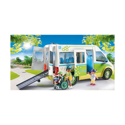 Playmobil City Life 71329 – Scuolabus con Rampa Inclusiva