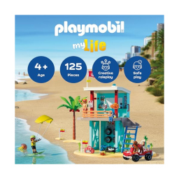 Playmobil Torre di Salvataggio Spiaggia 71906