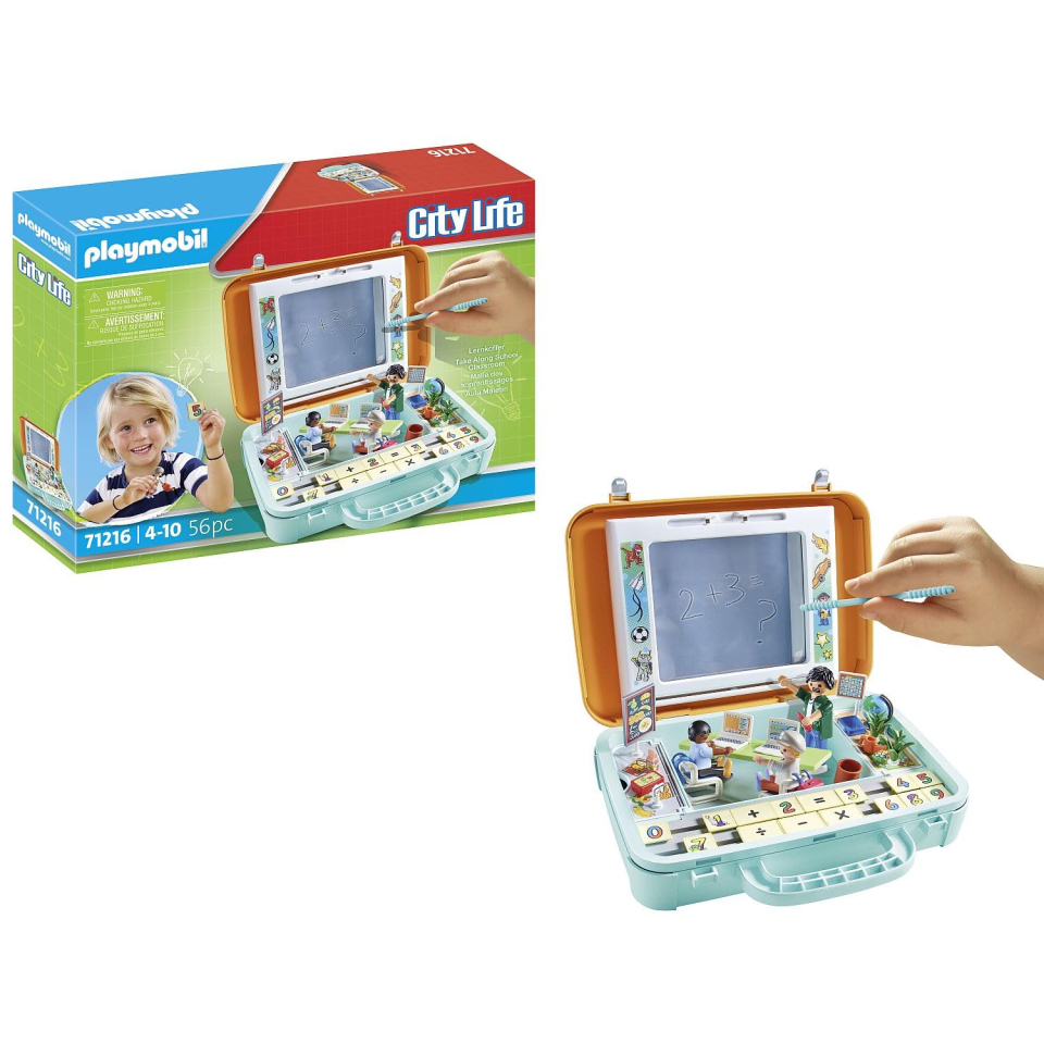 Playmobil City Life 71216 Valigetta Gioca e Impara