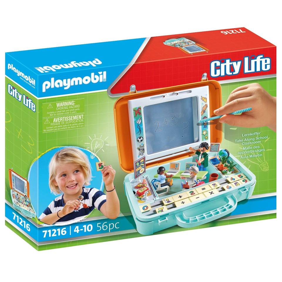 Playmobil City Life 71216 Valigetta Gioca e Impara