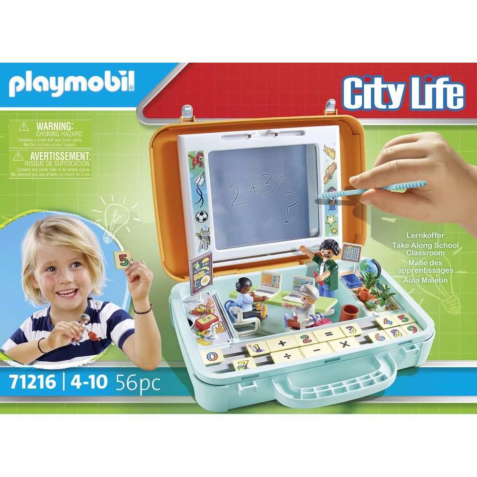 Playmobil City Life 71216 Valigetta Gioca e Impara