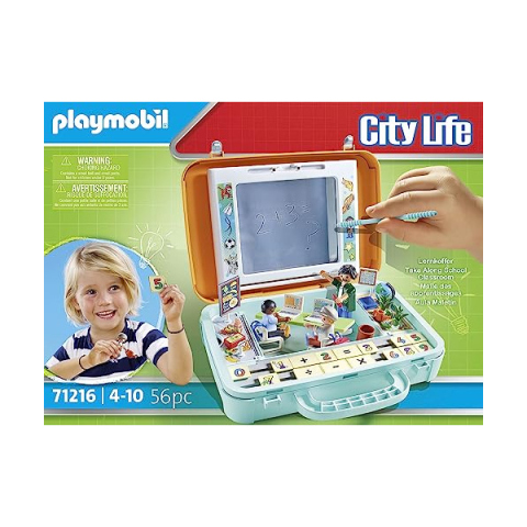 Playmobil City Life 71216 Valigetta Gioca e Impara