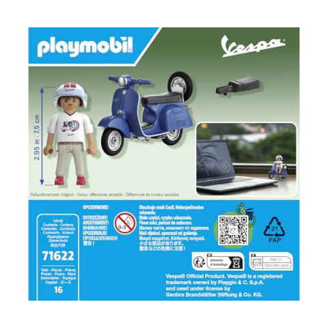 Playmobil Vespa 150 Sprint Veloce 1969 – Set Collezione 71622