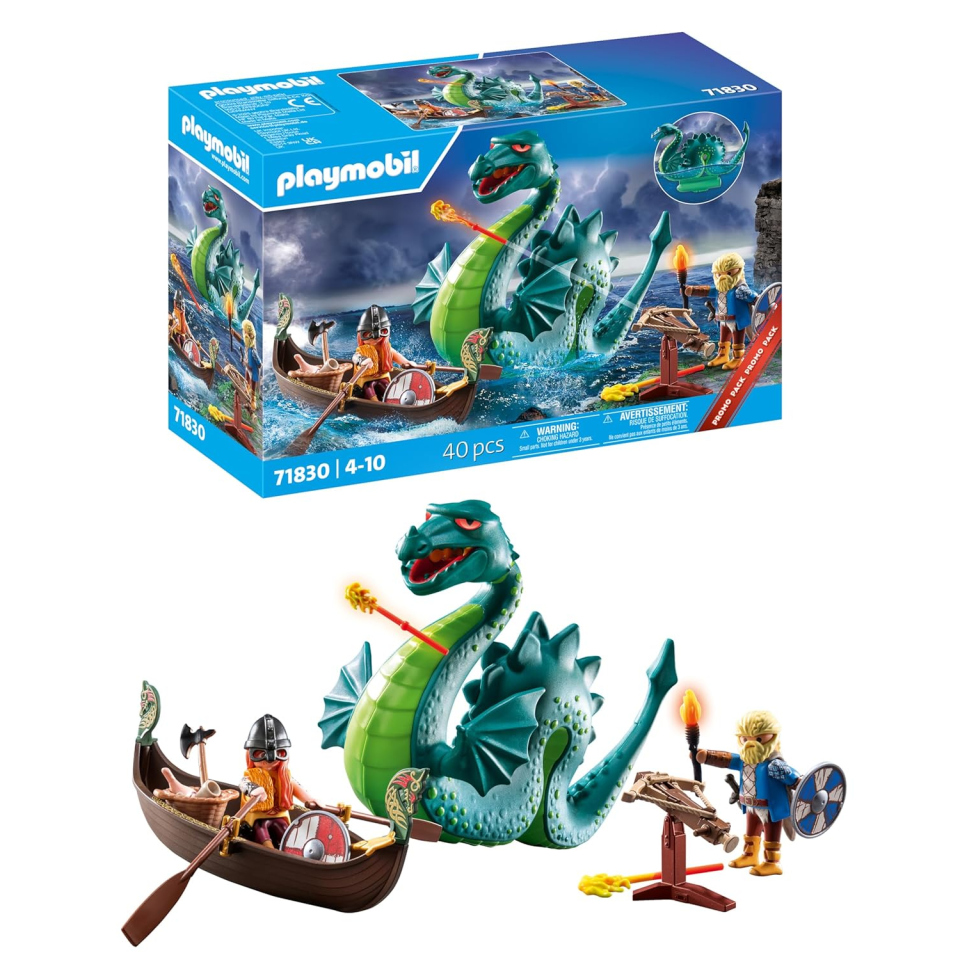 Playmobil Vichingo con Mostro Marino 71830