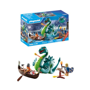 Playmobil Vichingo con Mostro Marino 71830