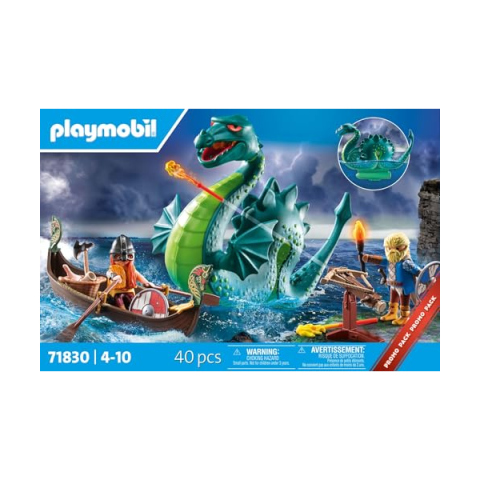 Playmobil Vichingo con Mostro Marino 71830
