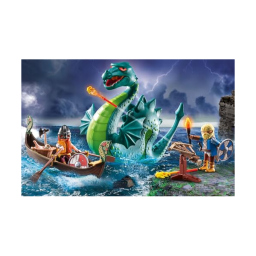 Playmobil Vichingo con Mostro Marino 71830