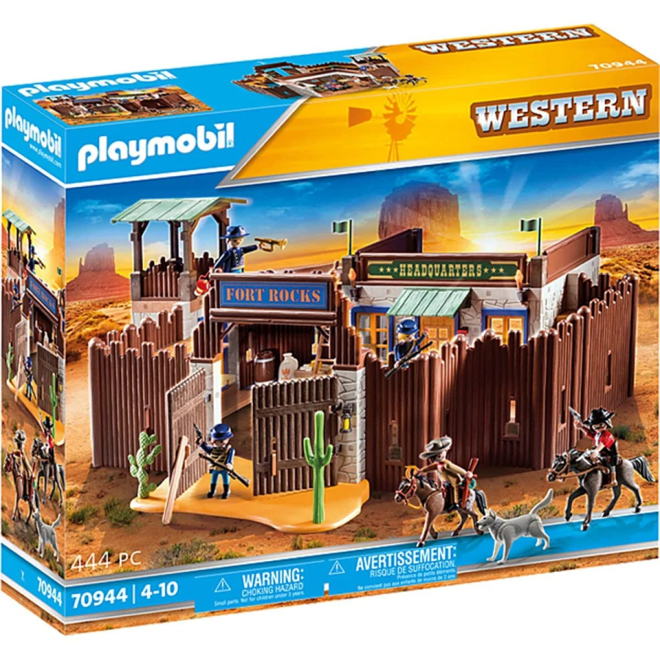 Playmobil Western City Fort – Set Avventura Far West
