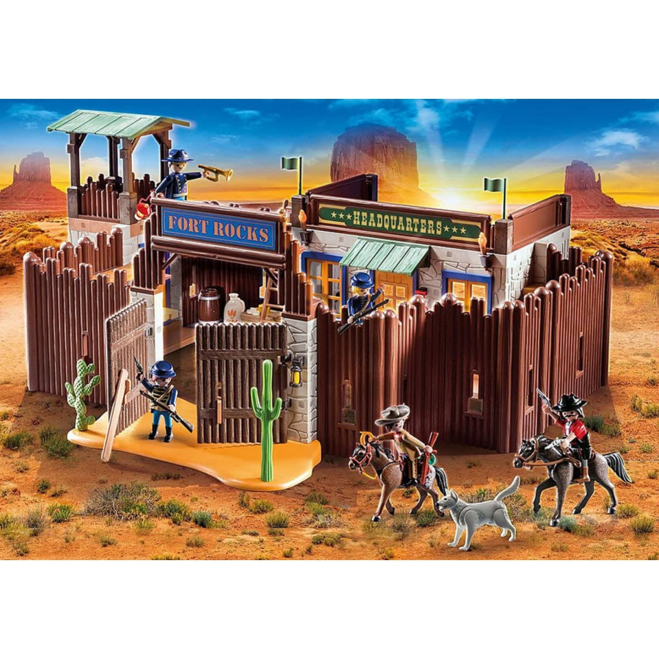 Playmobil Western City Fort – Set Avventura Far West