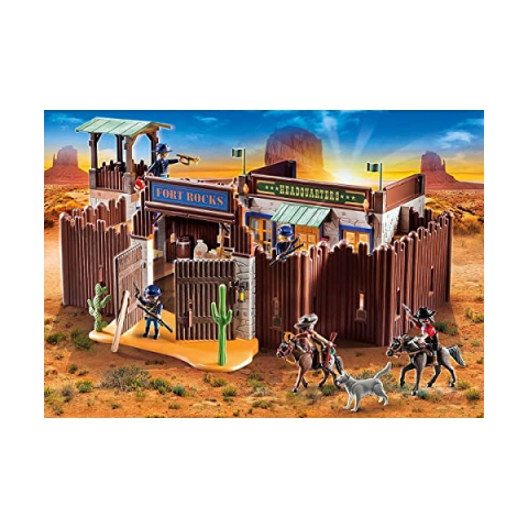 Playmobil Western City Fort – Set Avventura Far West