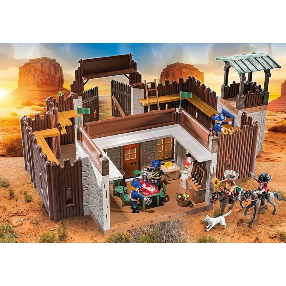 Playmobil Western City Fort – Set Avventura Far West