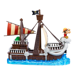 Playset One Piece Going Merry con action figure Luffy