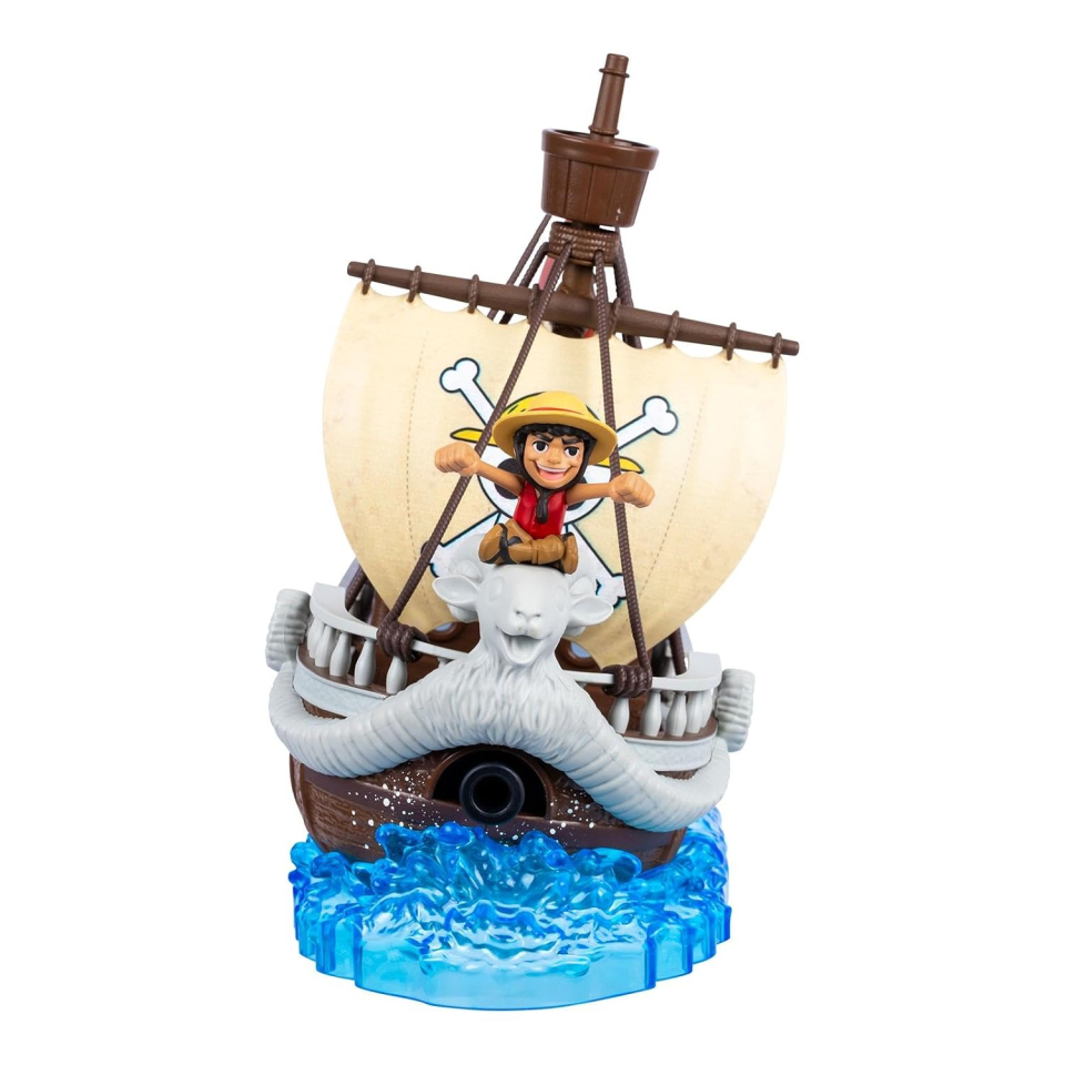 Playset One Piece Going Merry con action figure Luffy