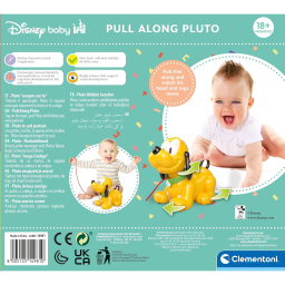 Pluto Trainabile Clementoni Baby Disney