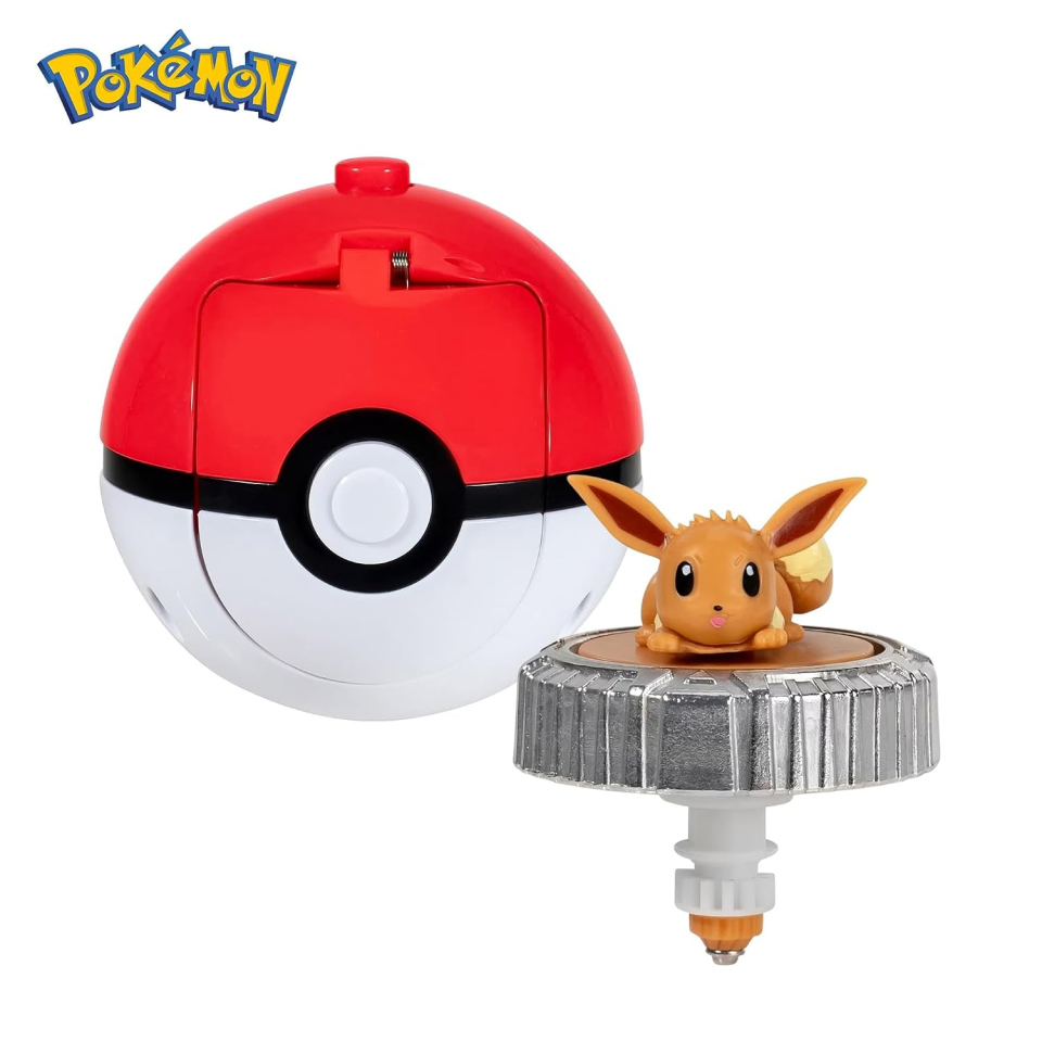 Pokémon Battle Spinner trottola Eevee con lanciatore
