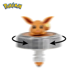 Pokémon Battle Spinner trottola Eevee con lanciatore