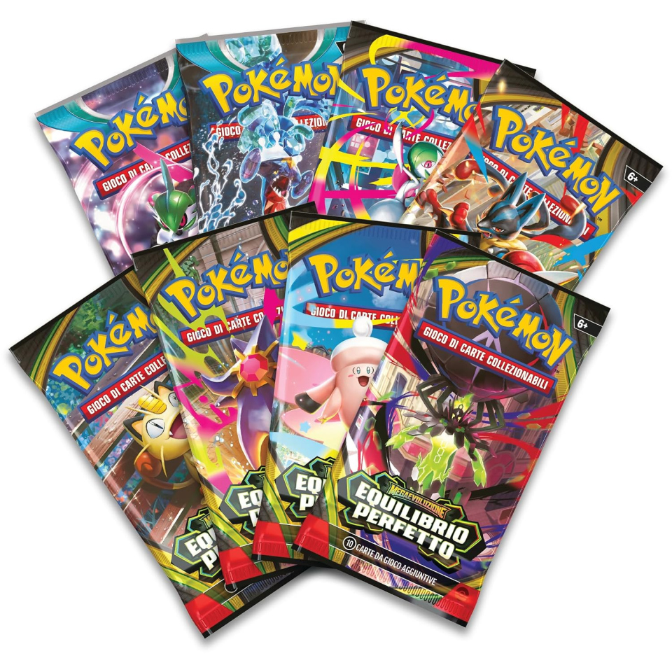 Pokémon GCC collezione Mega Zygarde-ex con otto buste