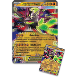 Pokémon GCC collezione Mega Zygarde-ex con otto buste