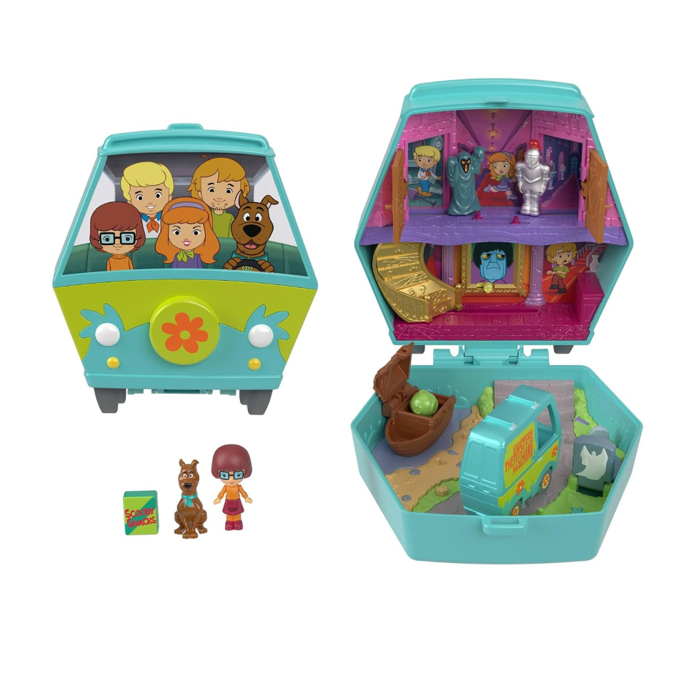 Polly Pocket Scooby Doo playset Macchina Mistero con Velma